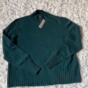 J crew cashmere mock turtleneck
